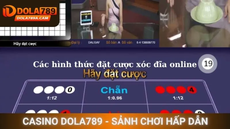 Casino Dola789 - Sảnh chơi hấp dẫn