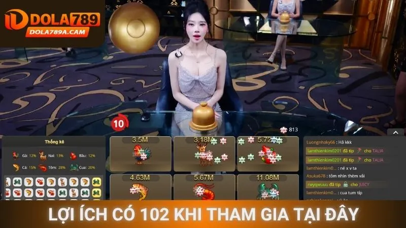 Lợi ích có 102 khi tham gia tại đây