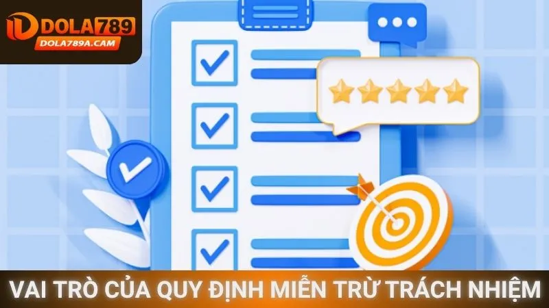 Vai trò chính của quy định miễn trừ trách nhiệm