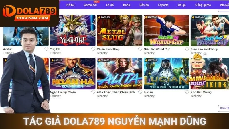 Tổng quan về tác giả Dola789 Nguyễn Mạnh Dũng