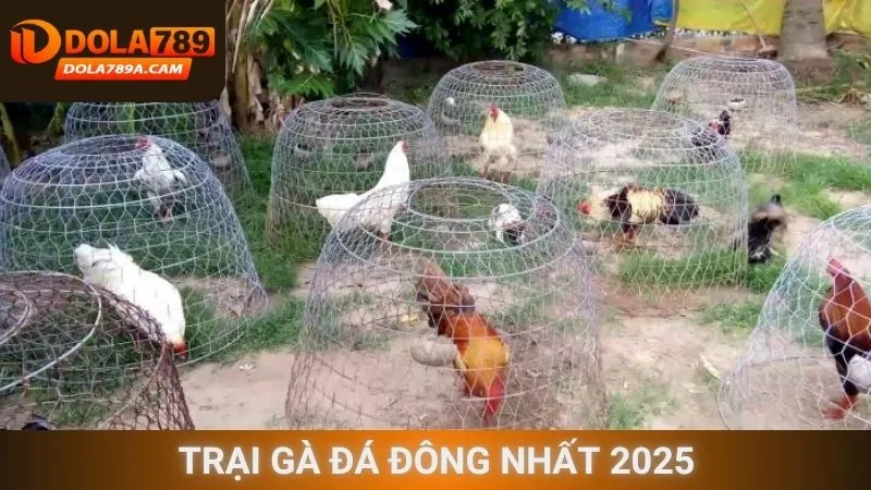 Trại gà đá đông nhất 2025